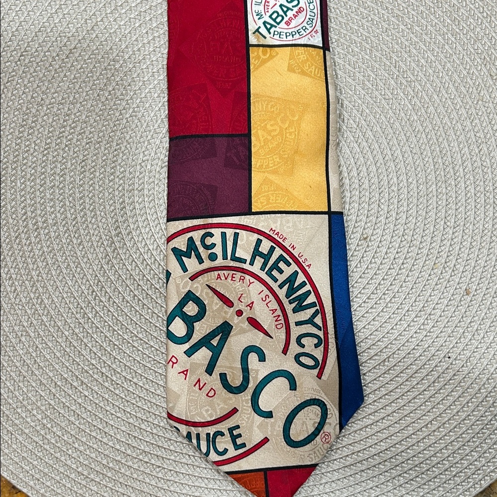 Tabasco Multicolor Silk Tie